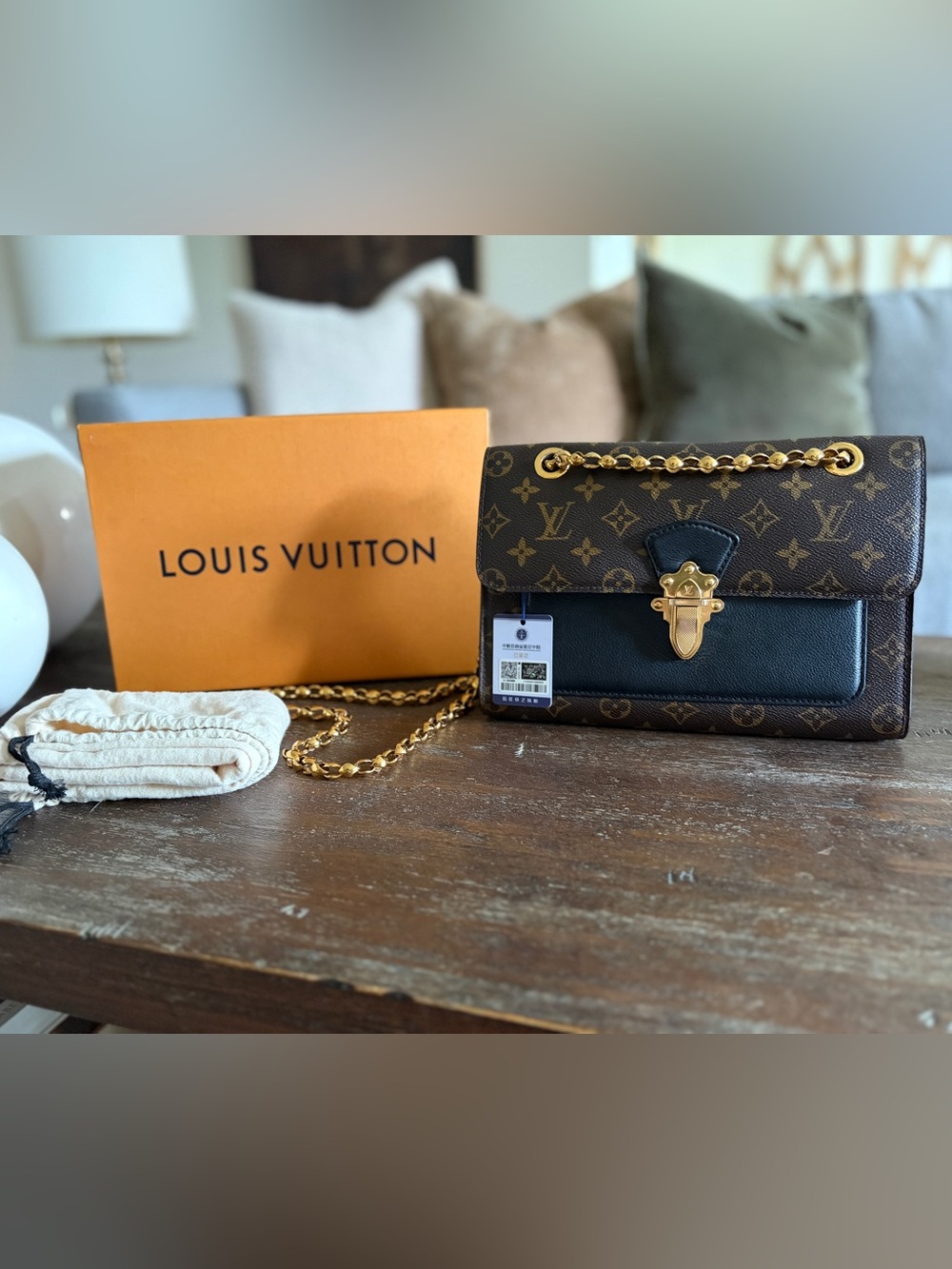 ✨ FULL SET ✨ Louis Vuitton Monogram Canvas Victoire Shoulder Bag
